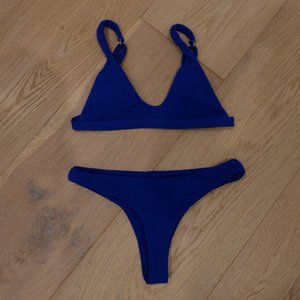 ZAFUL Bikini Set in Sapphire Blu